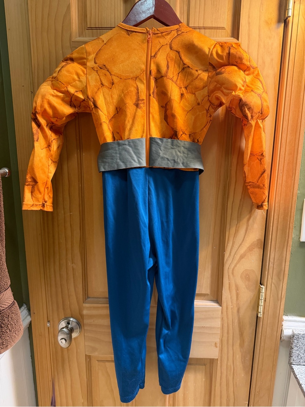 Thing costume Fantastic Four Kids Superhero Costume with Muscle Torso - Picture 2 of 3